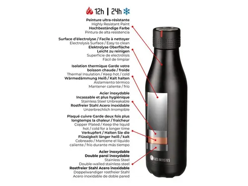Thermosfles Les Artistes Paris 500ml Music