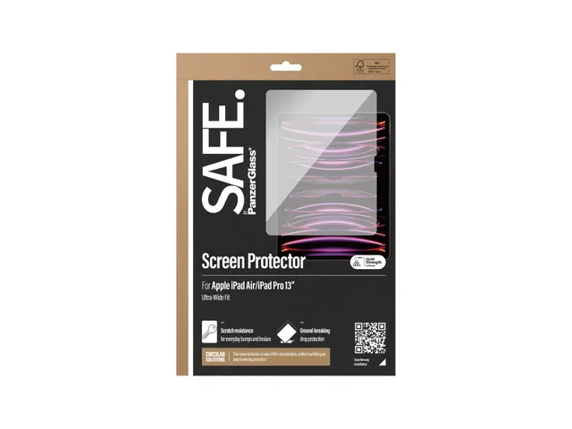 PanzerGlass SAFE. by Screen Protector iPad Air 13'' (2024-2026) |iP