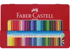 Kleurpotlood Faber-Castell Grip 2001 metalen etui a 36 stuks