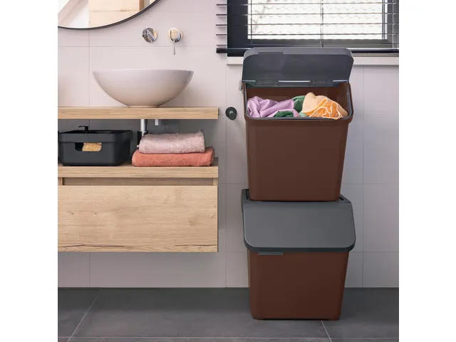 Sigma Home sorteer unit 60L bruin - 49,3x38,8x44,8cm