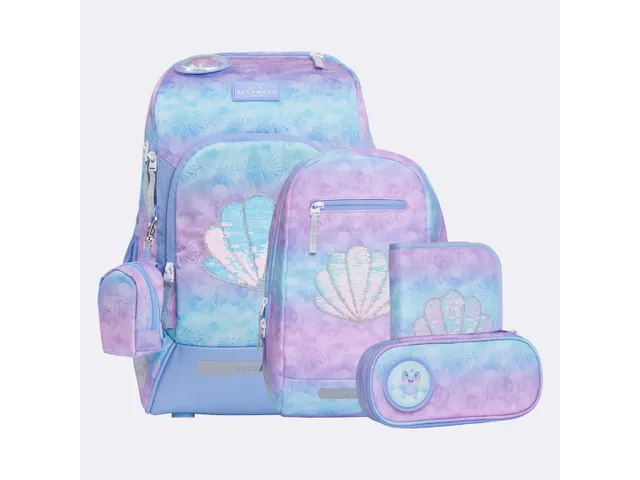 Schooltasset Beckmann Active Air FLX Seashell 6-delig