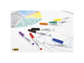 Whiteboardmarker Bic Velleda 1741 rond medium rood - 11