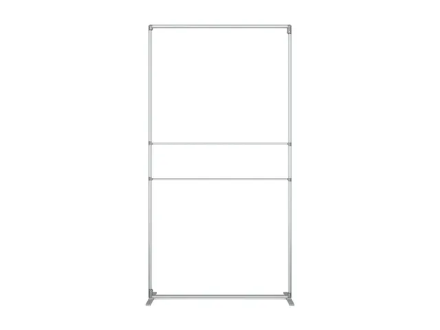 FlexFrame Modulair systeem beurswand 120x230cm Zilver frame