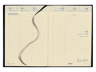 Agenda 2026-2027 Brepols Bretime Lima 16maanden 7dagen/2pagina's zwart - 1