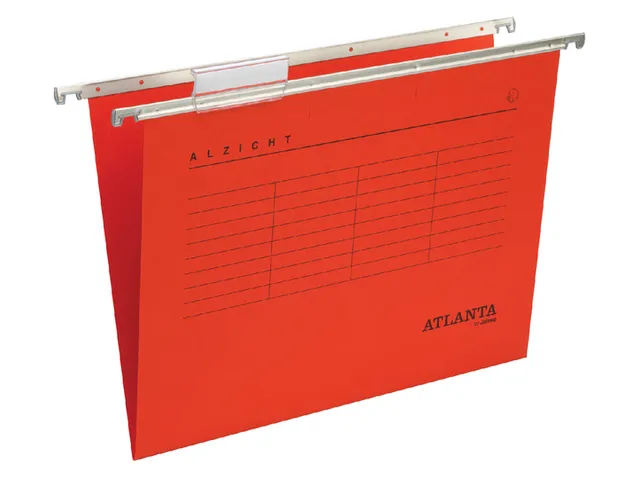 Hangmap Spectrum A6620-252 verticaal folio V-bodem rood
