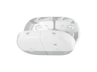 Tork 682000 T9 SmartOne Twin Mini Toiletpapier Dispenser Elevation Wit - 3