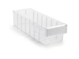 Transparante Assortimentsdoos Hxbxd 100x132x400mm Polystyreen