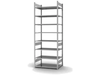 dossierstelling,grondveld,HxBxD 2700x1060x635mm,vaklast 90kg - 2