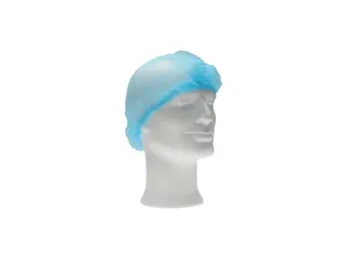 Haarnet CMT clip non-woven M 50cm PP blauw 100 stuks - 4