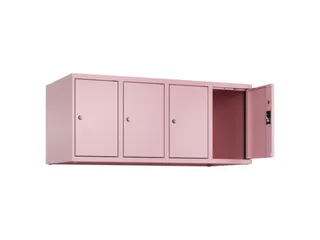opzetkast,v. locker,4vak.,vak B 300mm,HxBxD 500x1200x500mm - 1
