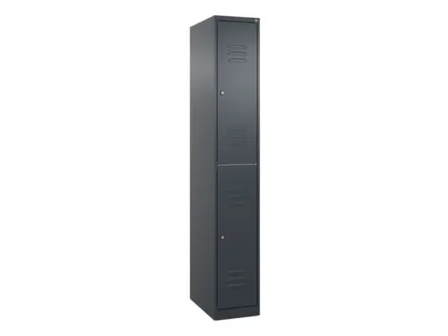 dubbeldekse locker,HxBxD 1850x300x500mm,1x2vak.,vak B 300mm