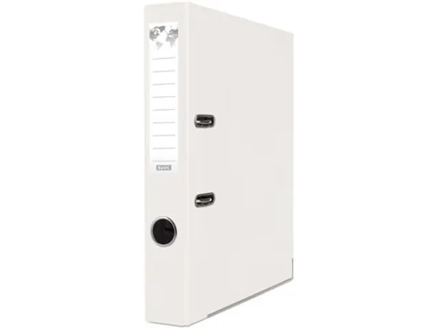 BASIC ordner A4 PP rug van 5 cm wit