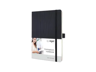 Notitieboek Conceptum A5 lijn CO321 softcover zwart - 9
