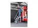 escalier mobile,roulant,estrade H 0,6m,3marches,inclinaison 45°,alu