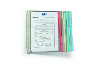 Durable 5692 Zichtpanelensysteem Wand FUNCTION WALL 20 tassen Assorti - 5