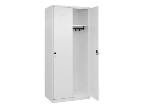 locker,HxBxD 1850x800x500mm,2vak,vak B 400mm,draaigrendel