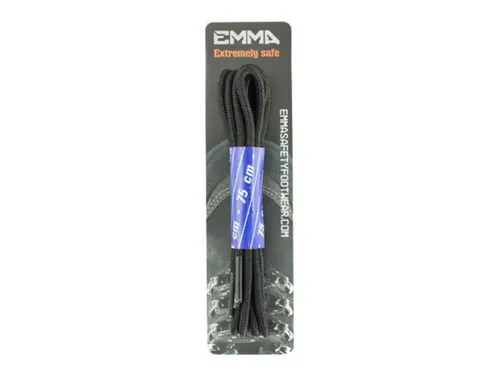 Emma Frontier ronde veters, lengte 75 cm, zwart, per paar