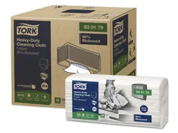 Biobased Heavy-Duty Reinigingsdoeken 1-laags Wit 35,5x41,5cm 420st