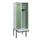 locker met bank,HxBxD 1950x600x815mm,2vak,vak B 300mm,cilinderslot