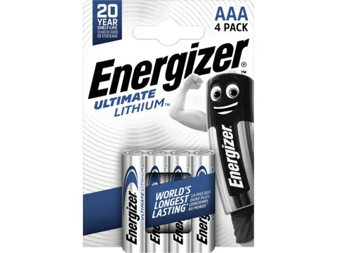 Batterij Energizer Ultimate Lithium 4xAAA