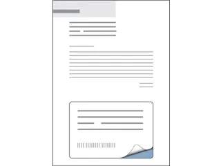 Retourlabel POSTNL label A4 150x100mm 1000 Vel - 3