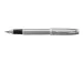 Parker IM Vulpen Stainless Steel CT Finish Fijn Blauwe inkt
