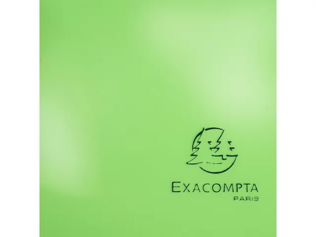 Elastomap met 3 kleppen IDERAMA polypropyleen 5/10de - A4-Anijsgroe