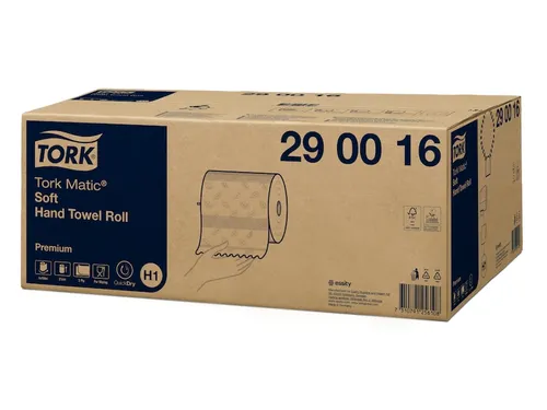 Tork 290016 H1 Matic Handdoekrol Premium 2-laags Wit 100m 6 rollen