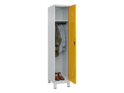 locker,HxBxD 1950x400x500mm,1vak,vak B 400mm,cil.-slot,voeten