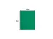 Vouwmap Exacompta Flash A4 80gr groen 100 Stuks