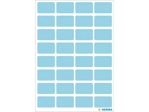 HERMA 3643 Universele etiketten 12x18mm Blauw 160 stuks