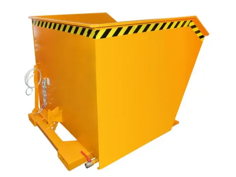 bennes basculantes pour copeaux HxLxl 1090x1640x1680mm 2m³