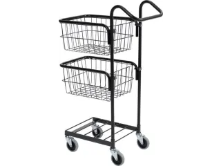 Miniwagen 2Manden Draagvermogen 50Kg L X B 650X 360Mm Zwart - 1