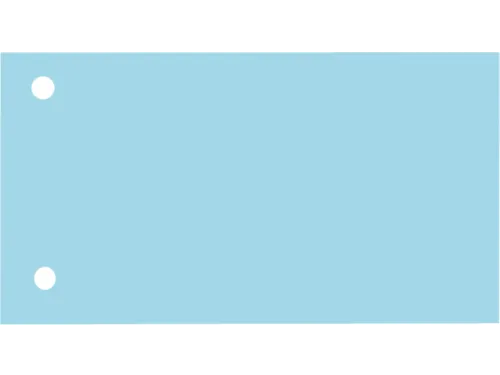 Scheidingsstrook Elba breed 225x120mm 190gr blauw 100 stuks