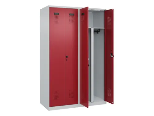 PBM-locker,HxBxD 1850x1200x500mm,4vak,vak B 300mm,draaigrendel