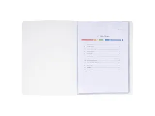 Showalbum A4 Harde Polypropyleen Kaft Kreacover 20 Tas Wit - 3
