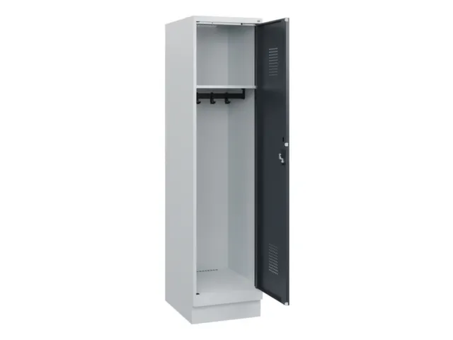 schoollocker,HxBxD 1630x400x500mm,1vak,vak B 400mm,cil.-slot,sokkel