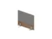 panneau de rehausse,p. table de bureau,NT-cerise,BN8078-gris