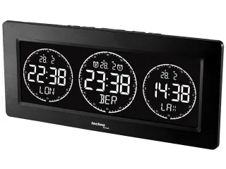 Wereldklok Technoline WT 458 232x99x48mm zwart - 2