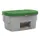strooigoedbak,100l,HxBxD 460x975x705mm,PE,grijs,deksel groen