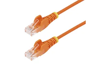 Internet kabel CAT6 Ethernet Kabel Dun 1.5 Meter Oranje - 1