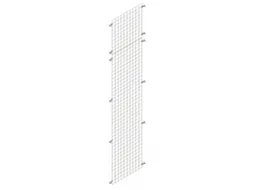 zijwand,v. inhaakstelling,HxD 2500x600mm,verzinkt,rooster,MW 50x50mm