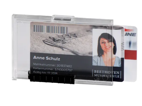 Badge Durable 8921 Pushbox Duo 54x87mm