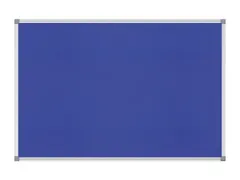 Prikbord MAULstandaard 90x120cm Textiel Blauw