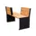zitbank,B 1200mm,3latten,hout-zitting licht eikenhout,zitting H 450mm