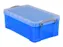 Opbergbox Really Useful 5 liter 340x200x125mm transparant blauw