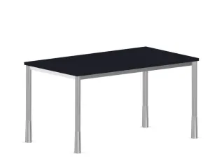 In hoogte verstelbaar bureau,HxBxD 720-840x1400x800mm,CC-zwart - 2