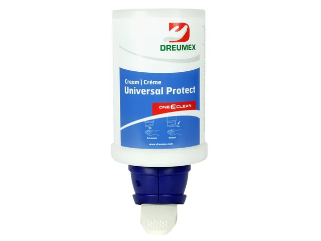 Dreumex One2clean Handcreme-dispenser blauw
