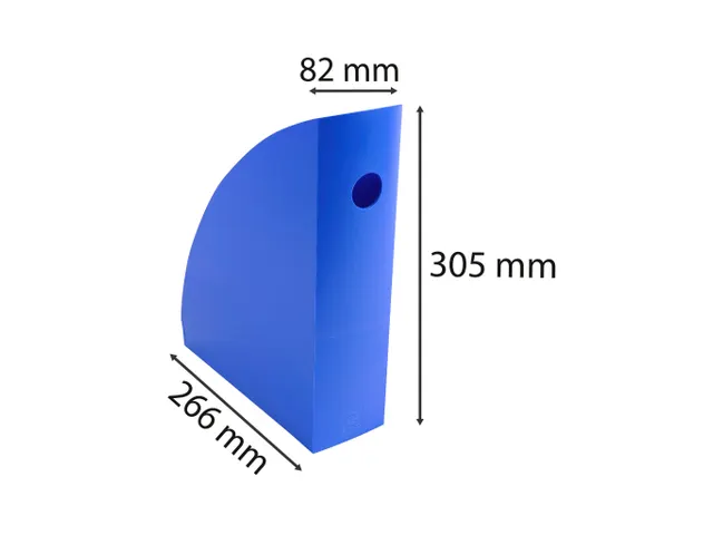 MAG-CUBE Tijdschriftenhdr ijsblauw