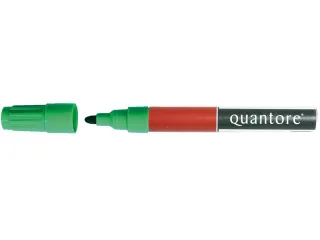 Whiteboardstift Quantore rond 1-1.5mm groen - 2